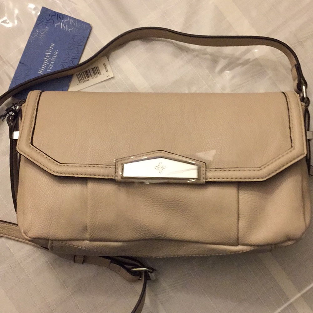 Simply Vera Wang purse beige/tan